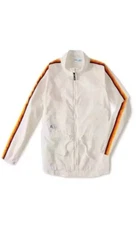 NEW Aldi Gear 2024 Ladies White All Over Print Windbreaker Jacket  Sz S