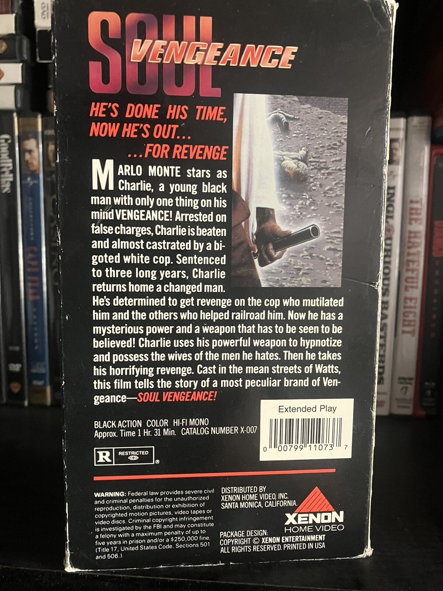 Soul Vengeance (VHS/EP, 1988) for sale online | eBay