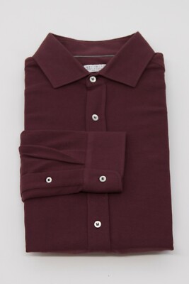 mens jersey knit button down shirt