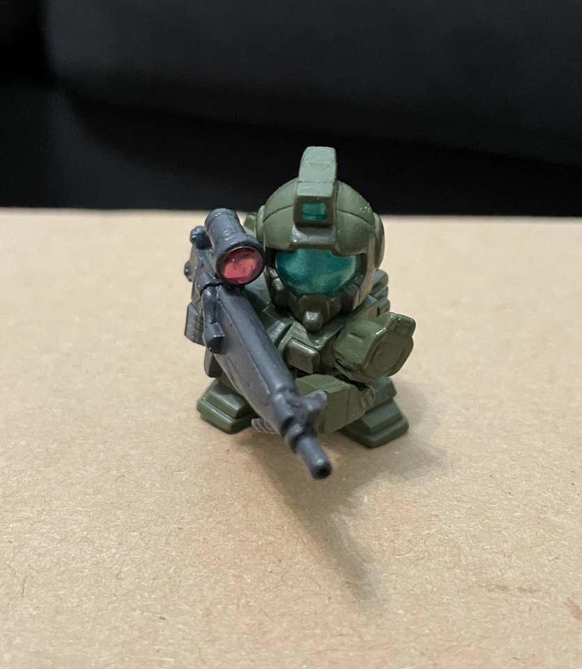 Figura BANDAI Gashapon SD GUNDAM FRANCOTIRADOR GM a todo color (Reconstruir+Repintado) Foto 2 de 4