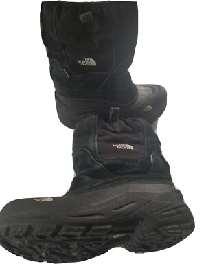 The North Face Black Lace-Up Heat Seeker 200 Gram Snow Boots