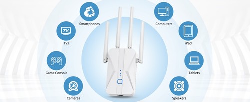 ROQRL Wi-Fi Extender/Booster/Access Point, 1200 Mbps Dual Band (NEW) - Picture 15 of 15