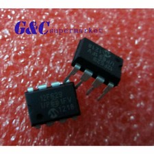 10PCS ORGINAL PIC12F629-I/P MICROCHIP DIP-8 MCU CMOS 8BIT 1K FLASH D2 A2TM