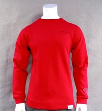 New Diamond Supply Co. Chest Script Red Mens Sweatshirt Crewneck RMHD-303