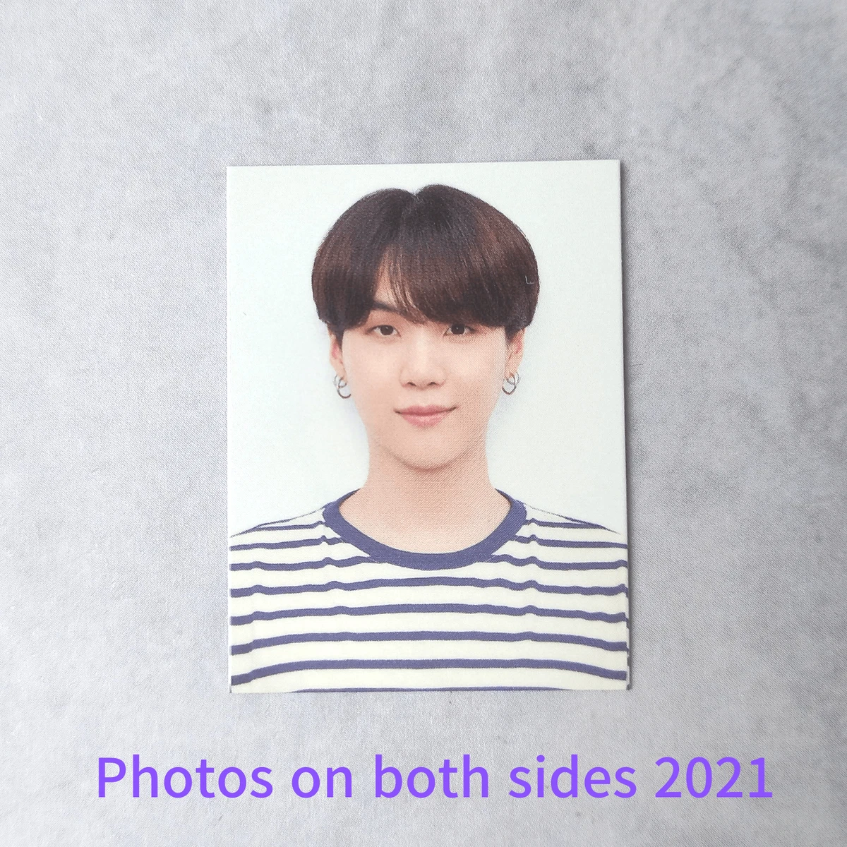 BTS Season's Greetings 2018 2019 2020 2021 2022 Official ID Photo - Suga Yoongi