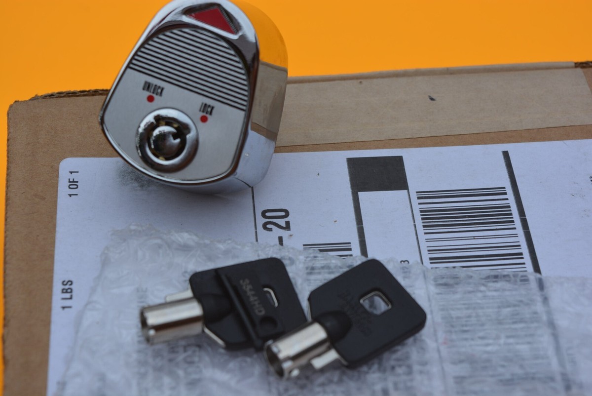 HARLEY DAVIDSON NEW OEM Touring Ignition Switch Knob Lock with 2