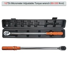 Drehmomentschl&uuml;ssel 1/2" 60-330Nm Auto Werkstatt Drehmoment Ratsche Schl&uuml;ssel DE