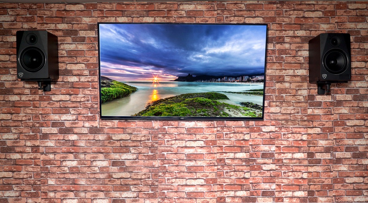 Yamaha Hs8 Studio Speaker Wall Mounts Pair Wall Mount Swivel Brackets For  Yamaha HS8 HS-8 Studio Monitor Speakers