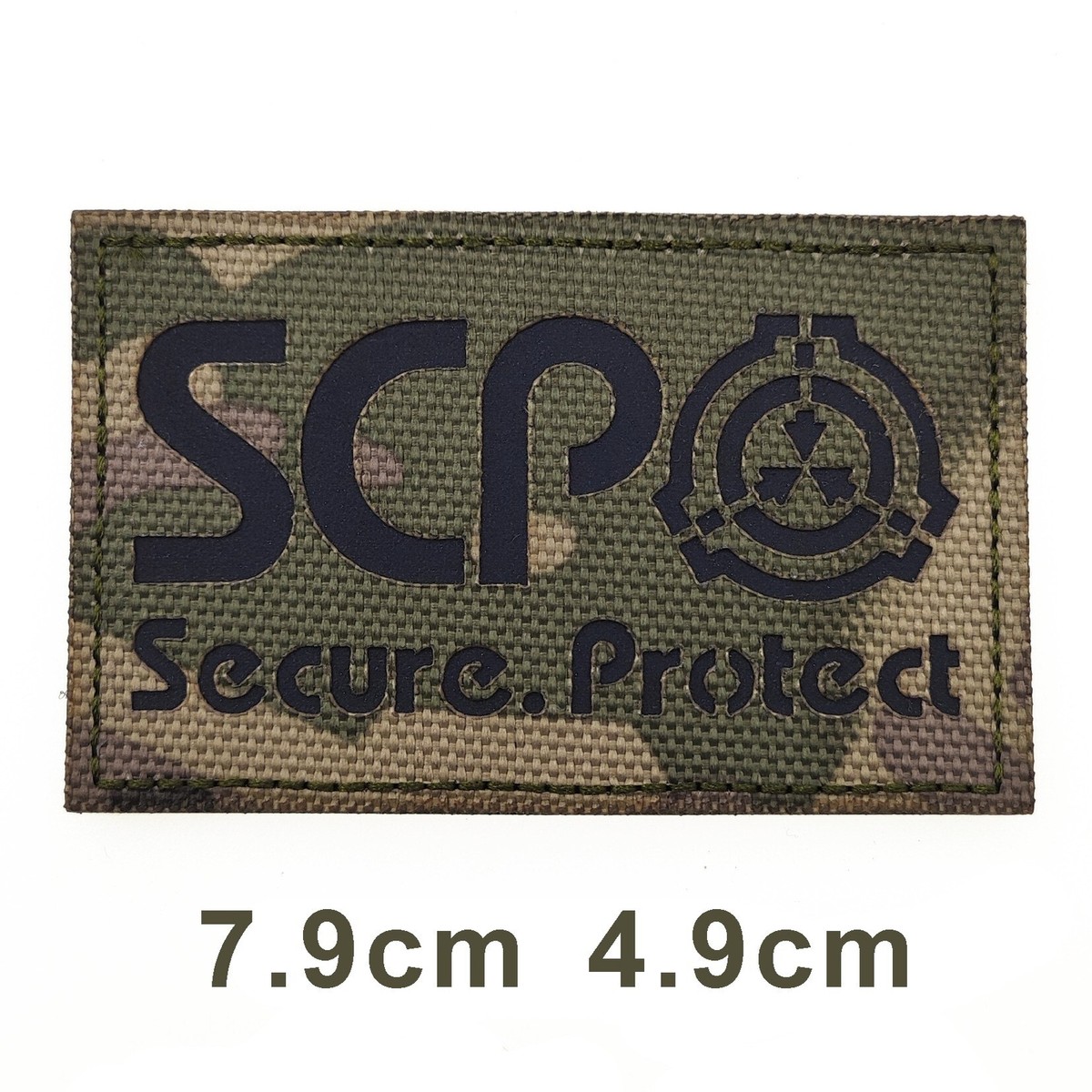 Charming Russian Spanish Flag SCP Foundation Logo Tactical