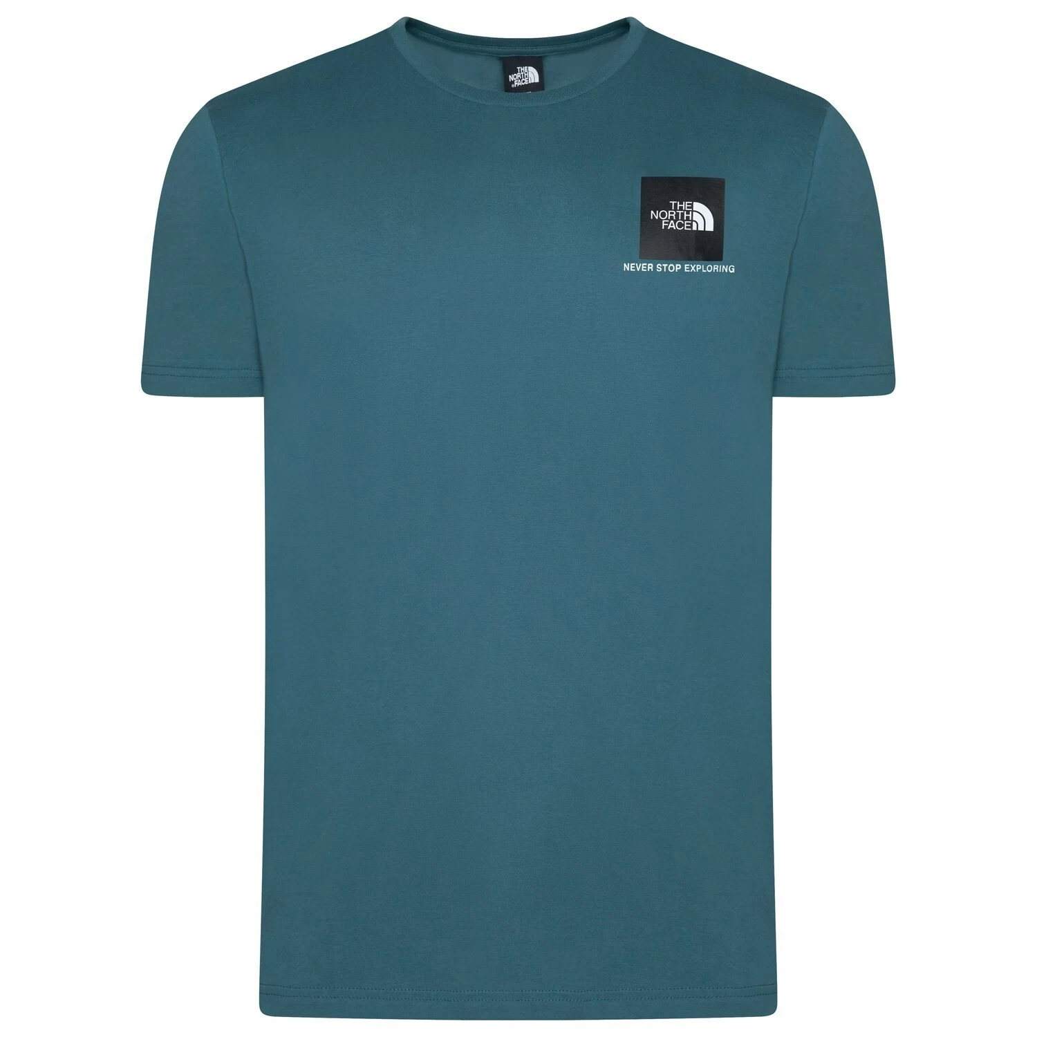 The North Face Mens Small Box Casual T-Shirts TNF Short Sleeve Tee