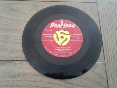 DAVID ZAIZAR - SILENCIOSAMENTE/ANTES QUE NADA - 45 RPM - PLAY TESTED/VERY GOOD
