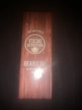 Viking Revolution Beard Oil Conditioner 100%  Natural Sandalwood Scent  Sealed