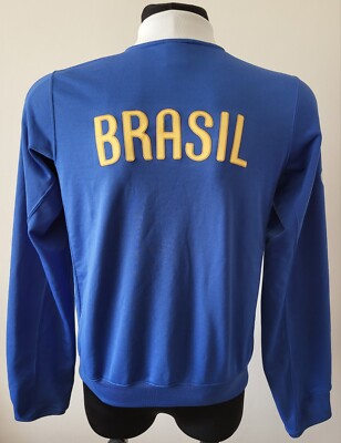 Brazil 2006 - 2008 Away football Nike jacket size Medium | eBay