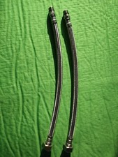 Kitchen Basin Tap M12 thread ~PAIR Flexible Hose Tap Connector Tail 15mm ~1/2"