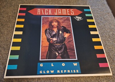 LP MAXI 12'' INCH - Rick James - Glow Reprise - 1985 - Super Zustand
