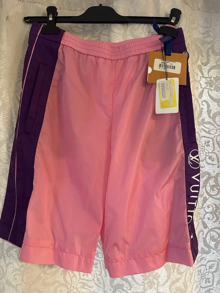 Pantalones Cortos Louis Vuitton Bermudas Rosa Talla Pequeña 34 Nuevos Con Etiquetas Minorista $1170