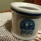 DENVER & RIO GRANDE R. R. CERAMIC MUSTARD POT WITH LID EXCELLENT CONDITION — photo 4