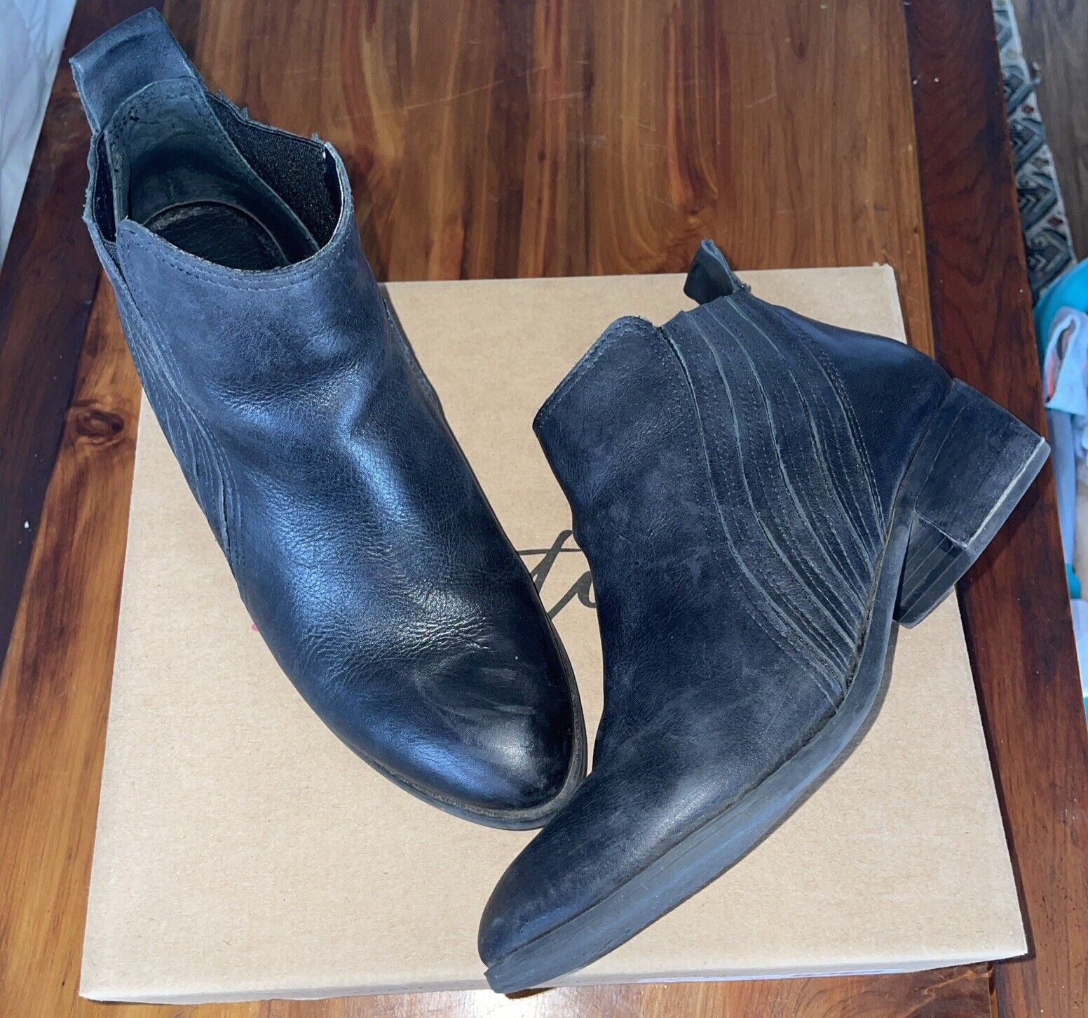 Matisse Boots, Toledo, Black, Size 8 M, Genuine Leather