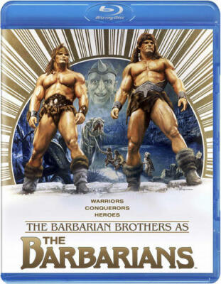THE BARBARIANS New Sealed Blu-ray 1987 The Barbarian Brothers