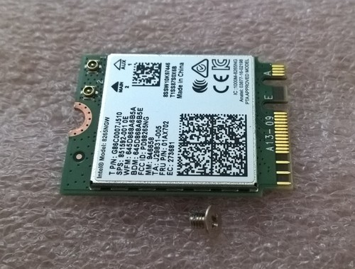 Lenovo ThinkPad T580 Intel Dual Band Wireless 8265NGW WLAN + płyta BT 01AX702 - Zdjęcie 6 z 6