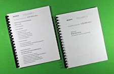 Owners Manual for Sony Alpha 6500 ILCE-6500 Camera 412 Pages W/Clear Covers 