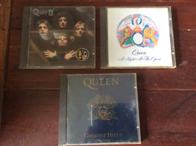 Queen [3 CD Alben] Queen II  + A Night at The Opera + Greatest Hits 2