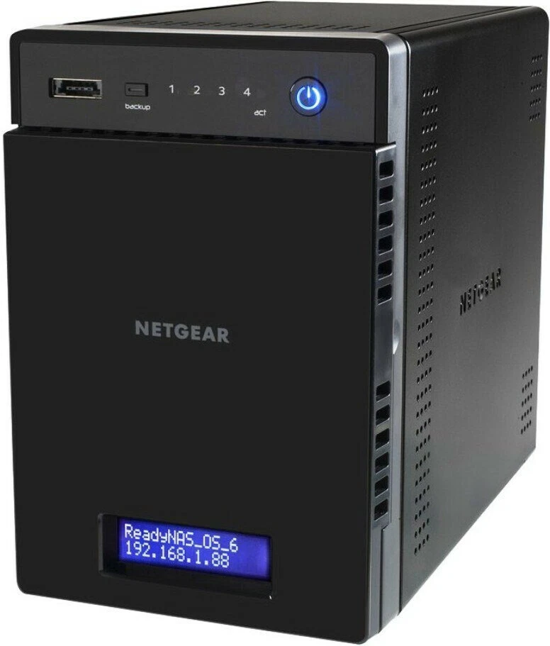 NETGEAR ReadyNAS RN31442E-100EUS 314 4-Bay, 4x2TB NAS Storage - NUOVO - Immagine 2 di 3
