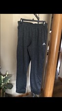 Mens Adidas Dark Gray Joggers size M EUC