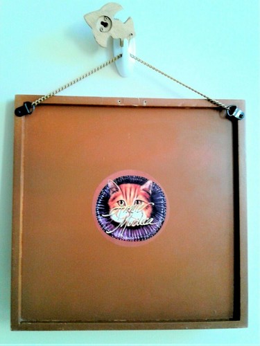 Royal Fancy Cat Annie Modica Wall Hanging Picture Art Collectible Medieval Cat - Picture 4 of 11