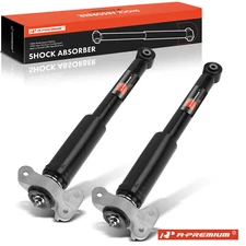 A-Premium Rear Passenger & Driver Shock Absorber for Chevy Camaro w/Top Mount
