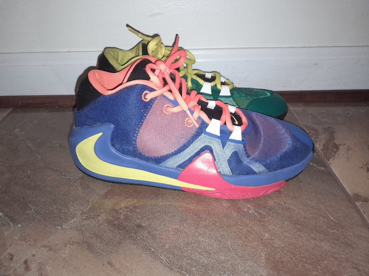 Nike Youth Sneaker Zoom Freak GS What The CU1486-800 Multicolor Shoe Size  7Y
