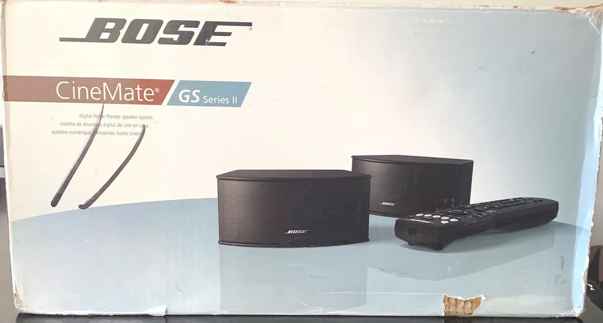 Bose CineMate GS Series II Digital Home Stereo Theater System Speakers |