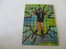 2020 Panini Mosaic Ben Roethlisberger Sky Blue Foil Center Stage Card #CS27