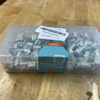 Key Caps - Green Double Shot Injection Keys - Standard Keyboard Keycaps
