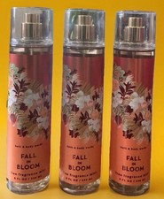  3 Bath  Body Works FALL IN BLOOM Fine Fragrance Body Mist Spray 8 Oz-New   