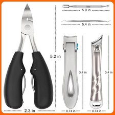 Heavy Toenail Clippers for Seniors Thick Toenails Large Toe Nail Clippers New