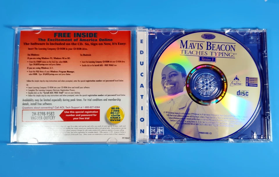 Mavis Beacon Teaches Typing Ver. 3 CD-ROM for Windows 3.1 & 95 by Softkey VTG - Image 3 of 4