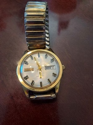 Vintage Benrus Automatic  Watch  Original Band 1970c.