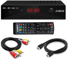 Digital TV Converter Box, ATSC Tv Tuner - ZJBOX for Analog HDTV Live 1080P