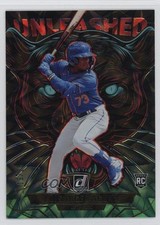2025 Panini Donruss Unleashed Green Xplosion 19/25 Luisangel Acuna #2 1g0v