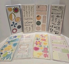 Lot Of 18 Creative Memories Jumbo Great Lengths Stickers. New Sealed.