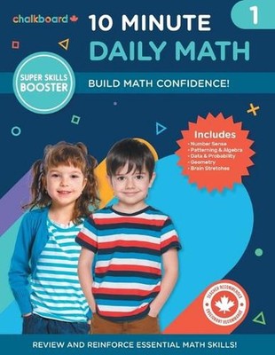 10 Minute Daily Math Grade 1 by Demetra Turnbull Paperback Book