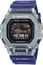 Image of CASIO G-SHOCK GBX-100S-2JF G-LIDE Gleaming Wave MIP Digital Blue JDM R80107075