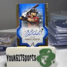 2023 Gabriel Moreno Topps Five Star Blue Parallel AUTO RC #’d /25 #FSA-GMOR