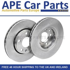2x Brake Discs 280mm Front Pair for Renault Captur II Megane III IV 402060010R