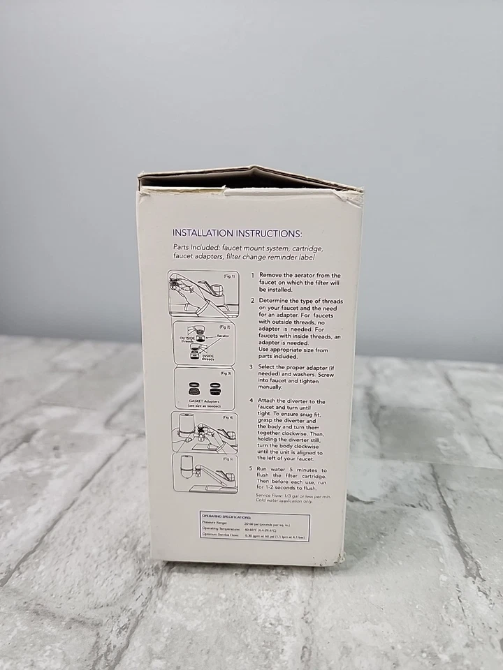 Sistema de filtro de agua Crystal Quest para montaje en grifo (filtración avanzada de 6 etapas) Foto 4 de 4