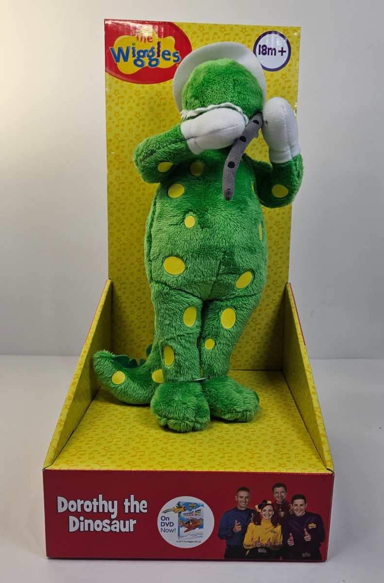 THE WIGGLES DOROTHY THE DINOSAUR PLUSH FIGURE WICKED COOL TOYS WCT