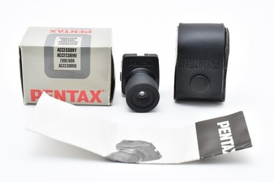 【Unused in Box w/Case&Manual】 Pentax Magnifier FB View Finder From Japan