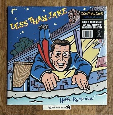 Less Than Jake Hello Rockview vinyl Splash Splatter color record