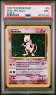 Pokemon Base Set 2 Mewtwo Holo 2000 Pokemon Game 10/130 PSA 9 BIG SWIRL
